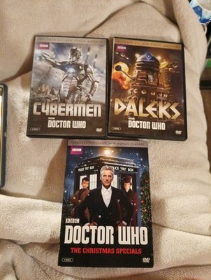 Doctor Who DVD lot Of 3 Christmas Special, Daleks And Cybermen 