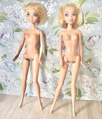My Scene Barbie Dolls Lot TLC Miami Getaway Barbie & First Edition Barbie 2002