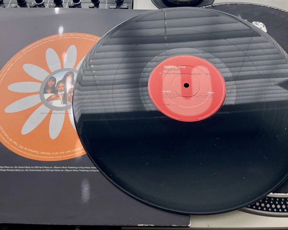 Destiny's Child – Bug A Boo OG 1999 EURO Press PROMO 12" In OG Cover VG+/VG+ - Image 2 of 2