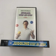 Preowned, Juggling Step By Step, Finnigan , Vhs Format Tape