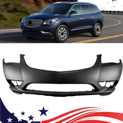 #ad #ad Primed Front Bumper Cover For 2013 2017 Buick Enclave W O Washer Holes 84055839 $299.89