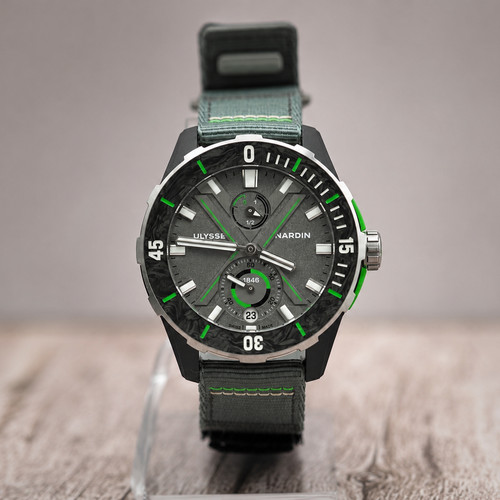 Ulysse Nardin Diver 1183-170LE-1A-TOR/0A 44 mm Grey Dial