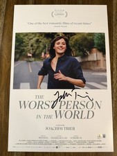 Joachim Trier ‘The Worst Person' Director Signed 12x18 Photo Beckett