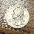 1963 Washington Quarter 25C 90% Silver Business Strike US Coin KM# 164