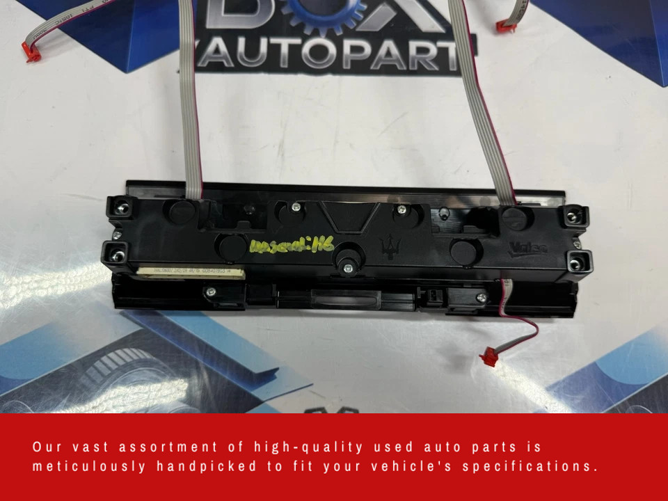 Maserati Ghibli 2014-16 HVAC Switch 670012554