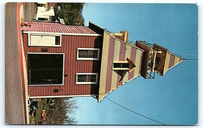 Old Firehouse, Auburn, CA postcard