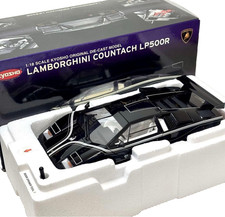 Kyosho 1/18 Lamborghini Countach LP500R Black 08326K