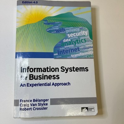 Information Systems for Business An Experiential Approach 4.0 Ed - Paperback