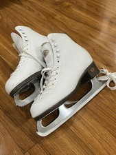 Riedell Women's Ice Skates Sheffield Vintage White Size 6