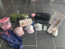 Kleine Gemischte Flohmarktartikel Kiste Konvolut - Epson, Kunstblumen Etc…