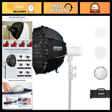 Octagonal 60" Softbox for Bowens Mount, One-Snap Design, Perfect for Studio Ligh