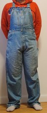 Latzhose Levis L blau overalls dungarees salopette y2k thrifted 90s unisex 665