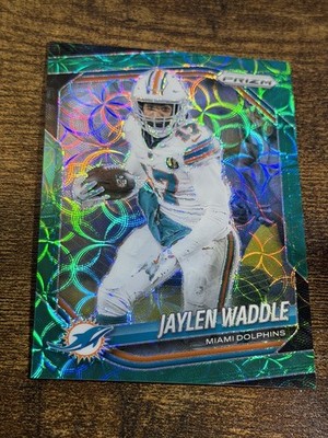 時*雨様 Xトレーディングカード limited edition I、II、II JAYLEN WADDLE 2025 Panini Prizm #172 Green Scope Prizm /75 | eBay