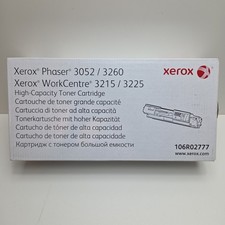 NEW GENUINE - XEROX 106R02777 BLACK Toner 3052 3215 3225 3260 - SEALED BOX