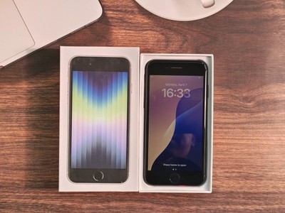 Apple iPhone SE (3rd Generation)SE 2022 Factory UNLOCKED 64-18-256GB - 100% WORK