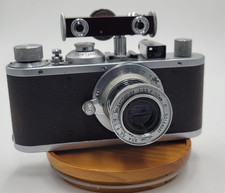 Leica I "Standard/1935" 35mm Film Camera  Industar 50mm Lens  Rangefinder Vint