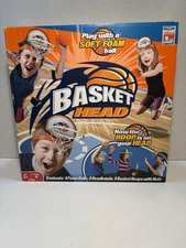 Basket Head Basketball Hoops Game Kids Party Activity New In Sealed Box 4 Player