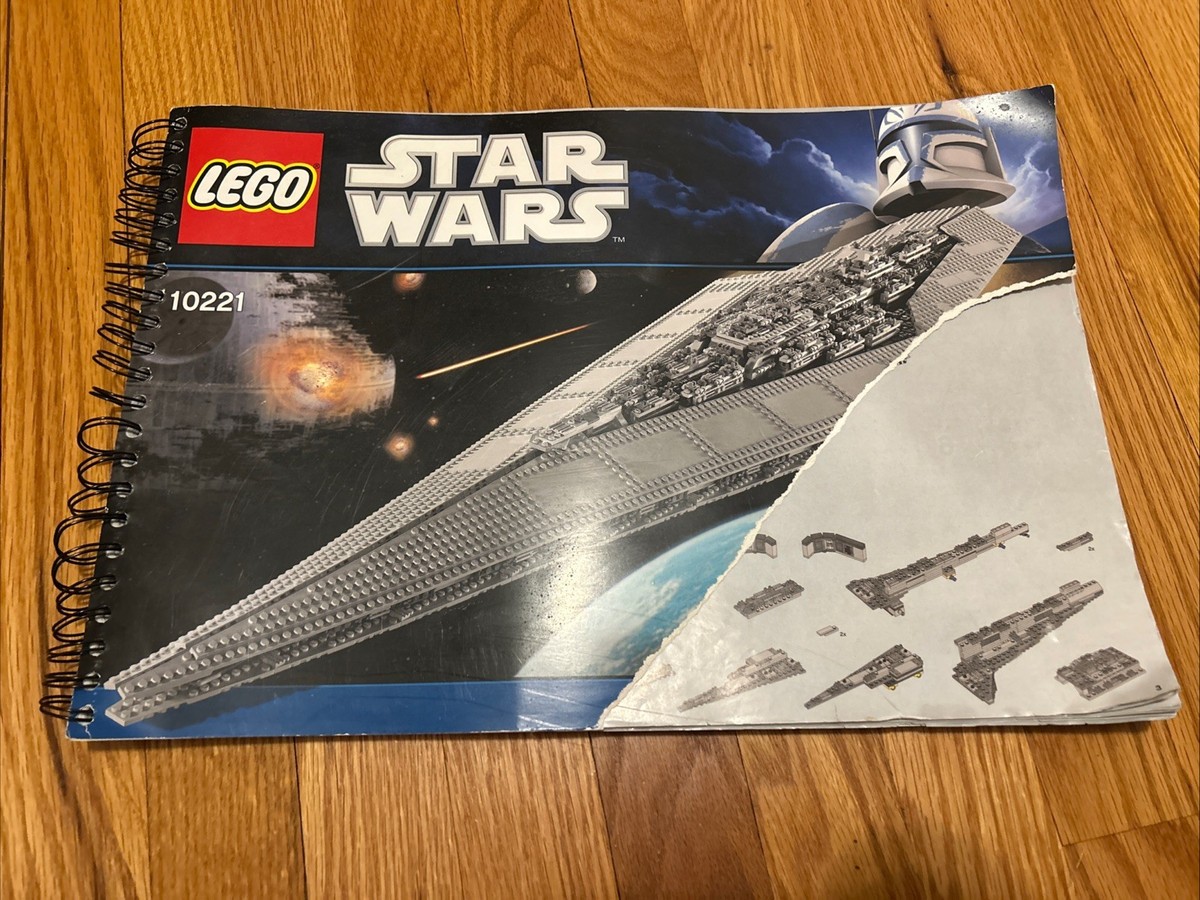 MANUAL ONLY!* LEGO Star Wars: UCS Super Star Destroyer 10221