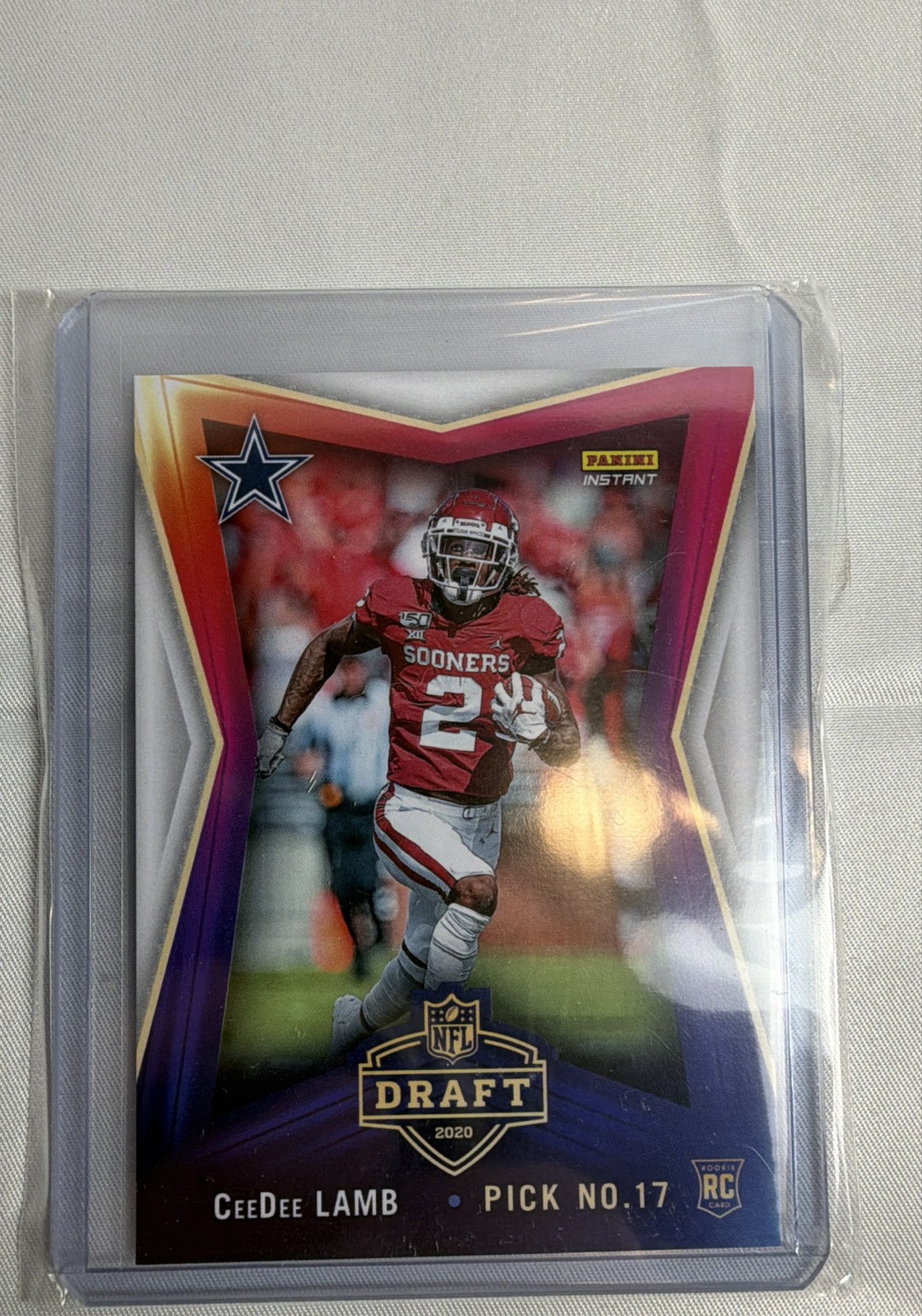 2020 Panini Instant NFL🔥Draft Night🔥CeeDee Lamb🔥#16🔥1/1386 (RC)