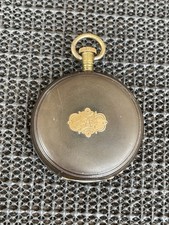 1873 Elgin Gail Borden Keywind Pocket Watch 10 Size Model 4 For Repair
