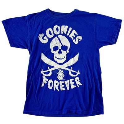 The Goonies Forever Short Sleeve Round Neck Blue T Shirt Ripple Junction Size S