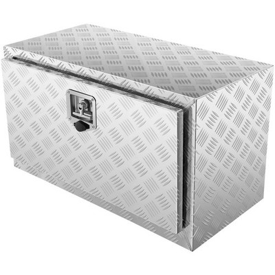 30x17x18'' Heavy Duty Waterproof Aluminum Storage Box with Lock & T-Handle