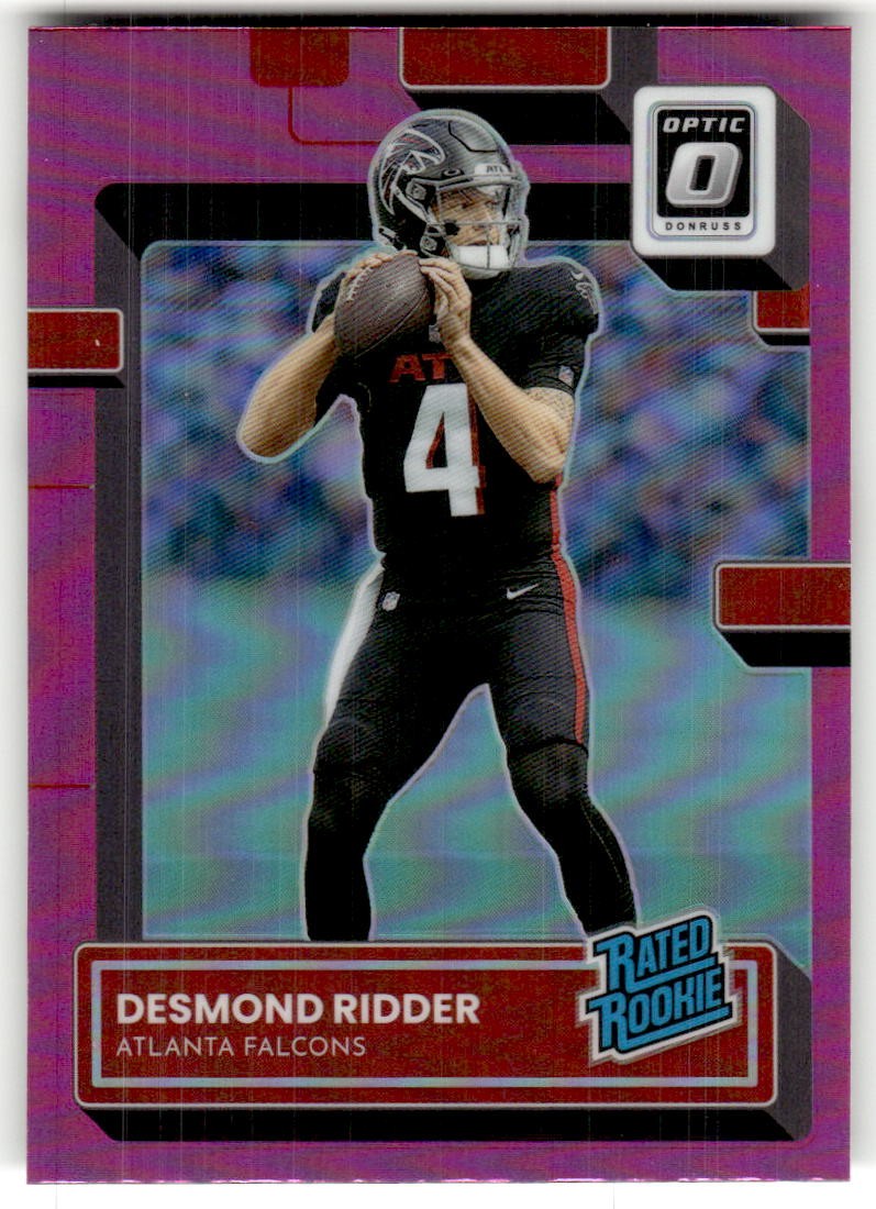 2022 Donruss Optic Desmond Ridder Pink Rookie #202