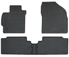 Gummifußmatten für Toyota Corolla + Auris 2007- Gummimatten Fußmatten Set Matten