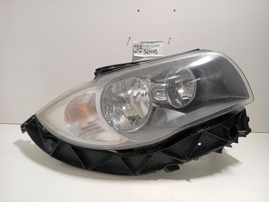 FARO ANTERIORE DESTRO PER BMW Serie 1 Serie (E87) 63117249652 N47D20A (04>07)