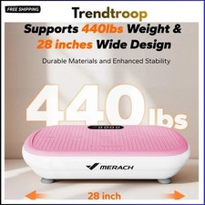 Vibration Plate Exercise Machine Bluetooth Lymphatic Drainage Weight Loss