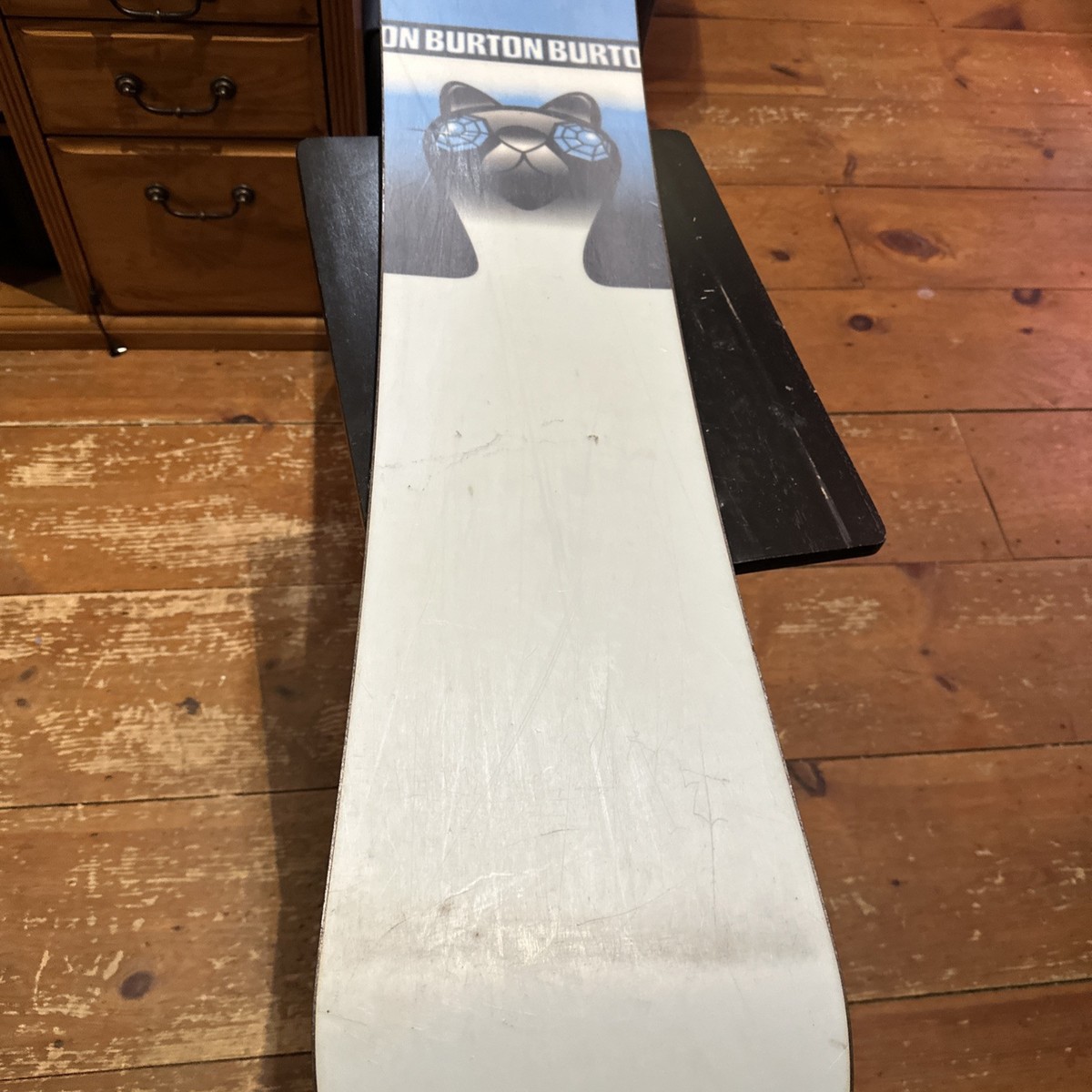 Burton Punch Snowboard - 138cm Cat Orange | eBay