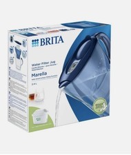BRITA Marella Water Filter Jug blue 2.4L + 1x MAXTRA PRO All-in-1 Cartridges