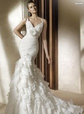 Pronovias Galante Wedding Dresss, Size UK 8-10