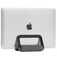 Vertical Laptop Stand for Desk,Plastics Laptop Holder Dock with Silicone Prot...