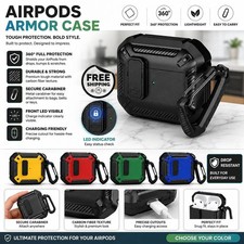 For Apple Airpods 4 Pro Heavy Duty Shockproof Armor Earphone Case Cover