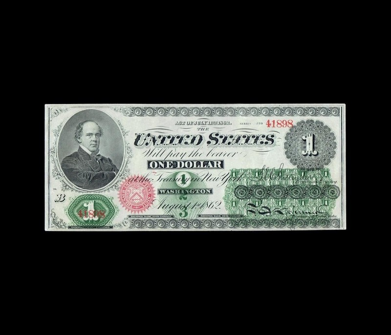 FLAWLESS 1862 $1 LEGAL TENDER " ACE " SUPERB CHOICE UNCIRCULATED CONDITION