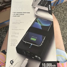 Jump Starter Power Bank Pro 10,000mAh 60W USB-C 12V Yada (AC532791)™ NEW