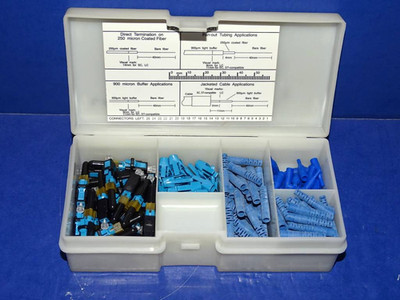 UNIT #16 *READ* Corning 95-200-99-Z UniCam Connectors SC, Organizer Pack *READ*
