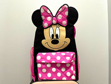 Disney Minnie Mouse Pink Polka Dot Small Back...