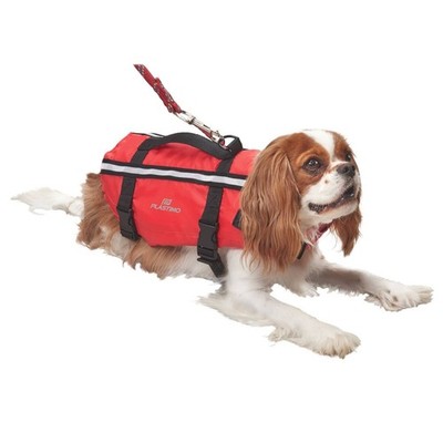 Hund Haustier Schwimmweste Schwimmweste Meduim Plastimo Hebegriff Boot