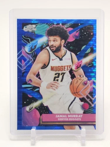 2025 Topps Cosmic Chrome Basketball Blue Moon Refractor Jamal Murray #32