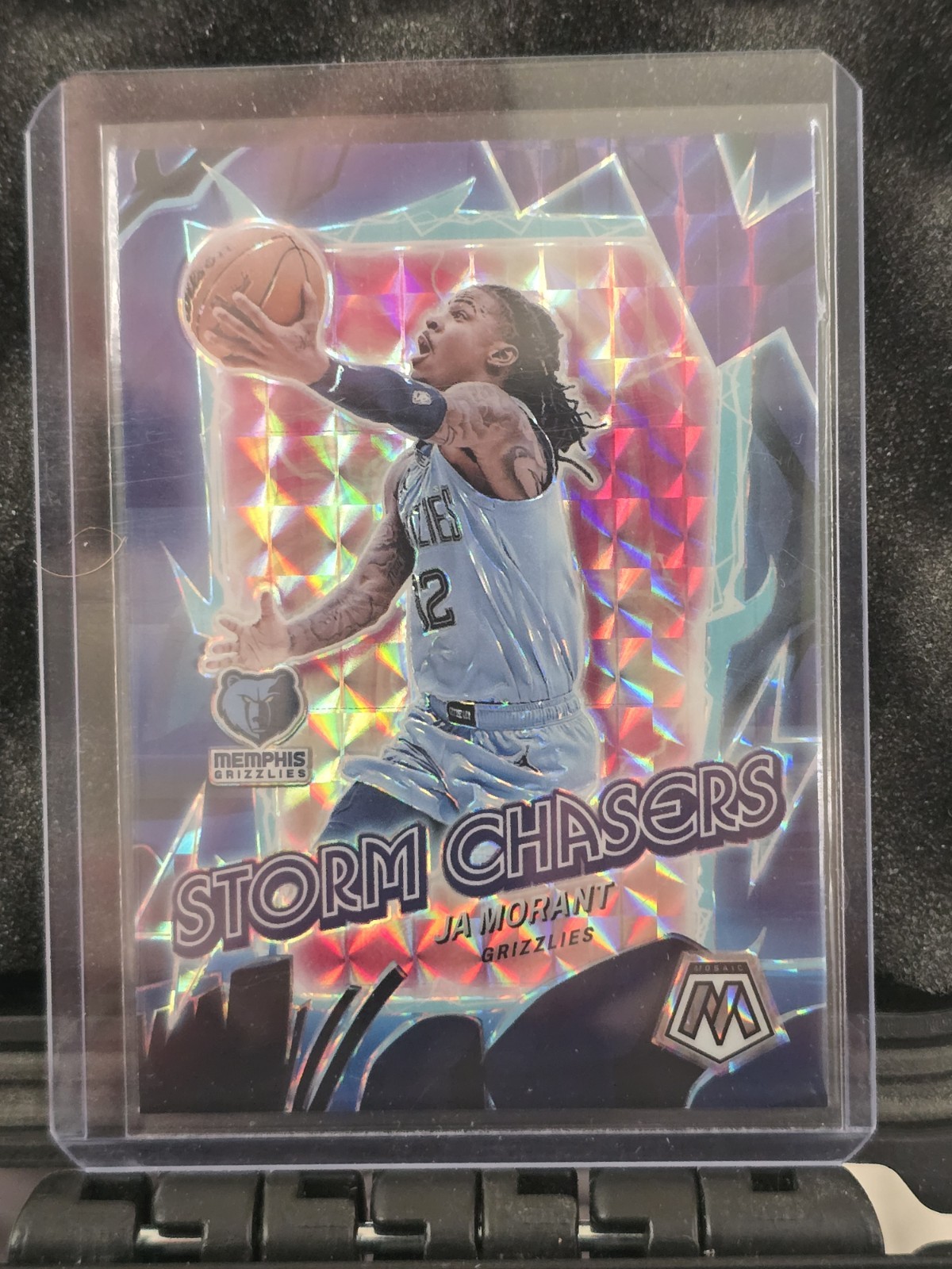 2023-24 Panini Mosaic - Storm Chasers Ja Morant #1