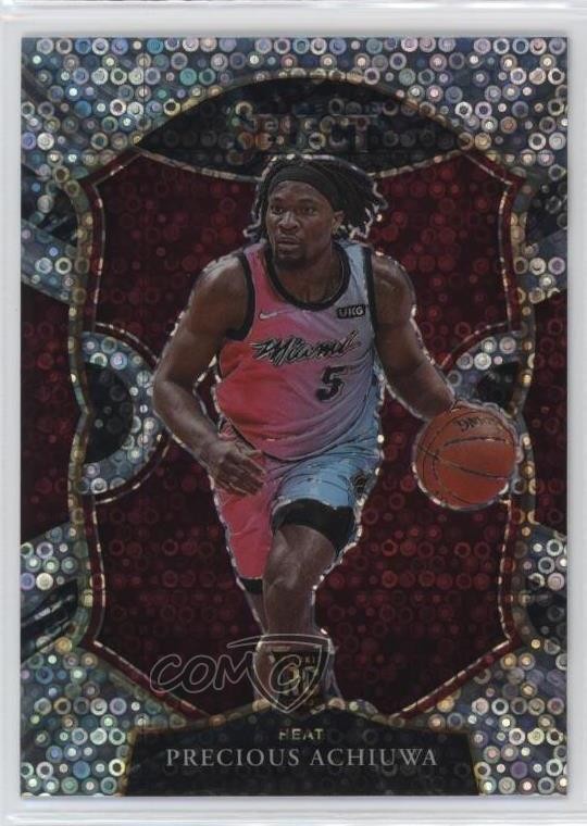2020-21 Panini Select Concourse Disco Prizm Precious Achiuwa #80 00gy
