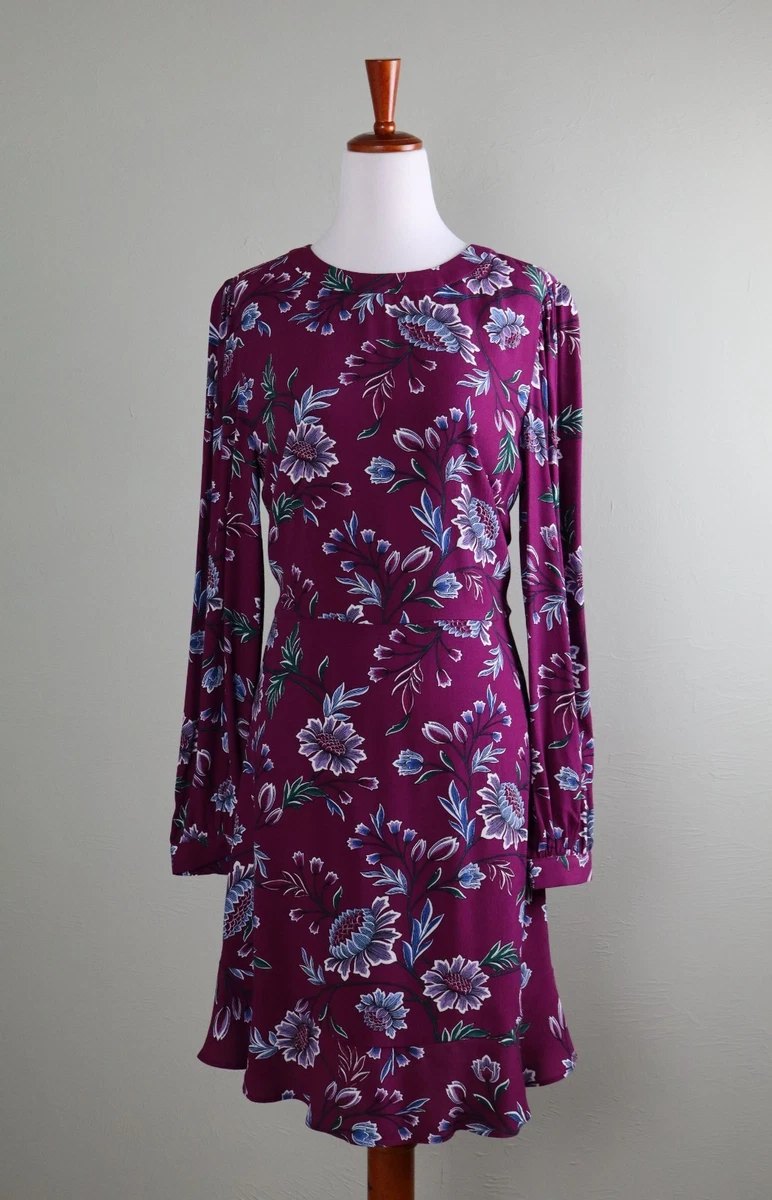 red silk midi dress Aurora Satin Floral Midi Dress main image 0