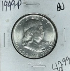 1949-P FRANKLIN SILVER HALF DOLLAR ~ BU ~BEAUTIFUL COIN~