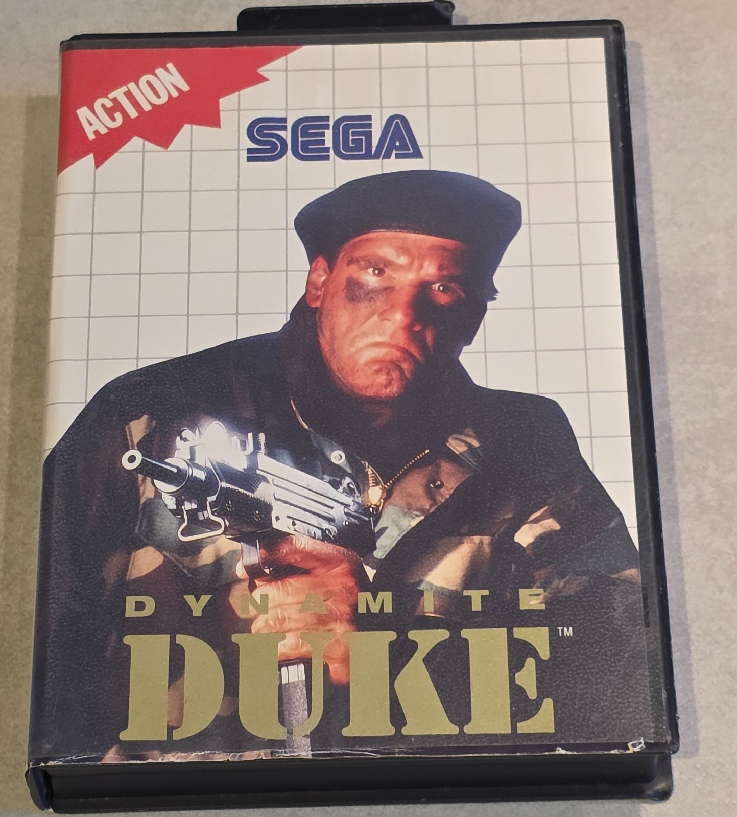 DYNAMITE DUKE SEGA MASTER SYSTEM SN