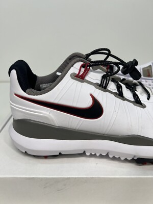 Nike Tiger Woods TW14 Mens Size 7.5 Wide Golf Shoes 605390-100