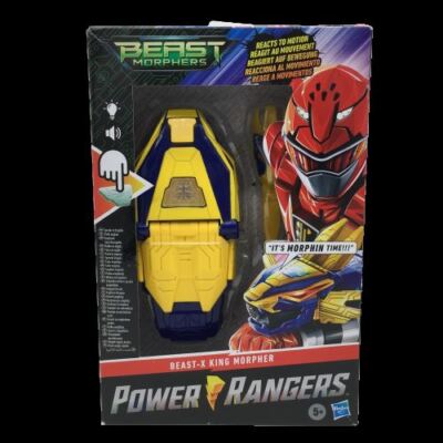 Power Rangers Beast Morphers Beast-X King Morpher Figure 20+ Sounds Phrases NEW