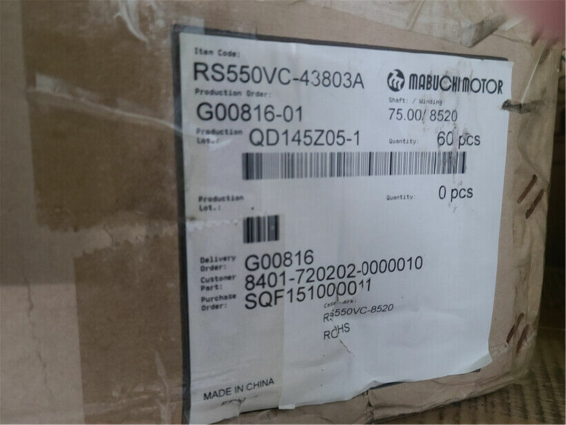 Mabuchi M RS-550VC-8520 8518 CCW15 Drill Electric Tools Screwdriver DC ...