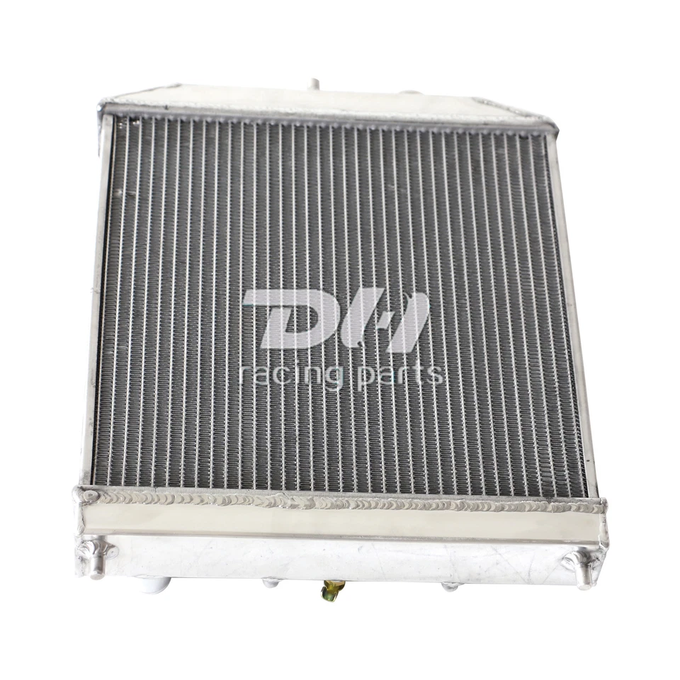 Radiador de aluminio 2 filas para Honda Civic 88-91 CRX 94-01 Acura Integra 1992-2000 Foto 3 de 4
